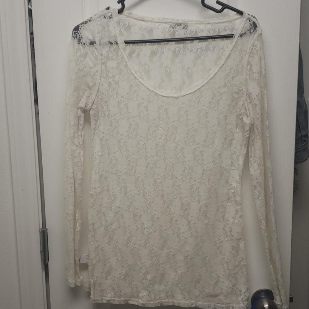 Sheer blouse
